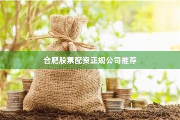 合肥股票配资正规公司推荐